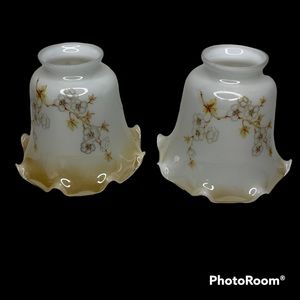 Apple Blossoms Glass Replacement Globe Ceiling Fan Chandelier Wall Sconce
